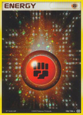 Fighting Energy card from EX Emerald