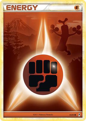 Fighting Energy card from Call of Legends