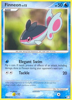 Finneon card from Mysterious Treasures