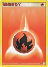 Fire Energy card from EX Trainer Kit 2: Plusle & Minun