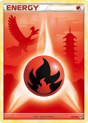 Fire Energy card from Call of Legends