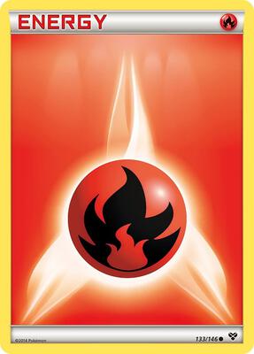Fire Energy card from XY Base Set