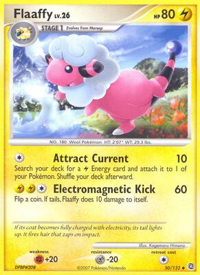 Flaaffy card from Secret Wonders