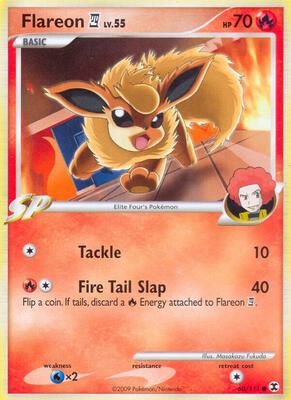 Flareon E4 card from Rising Rivals