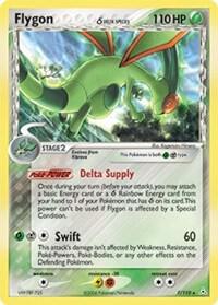 Flygon (Delta Species) card from EX Holon Phantoms