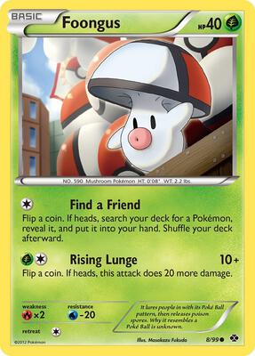 Foongus card from Next Destinies