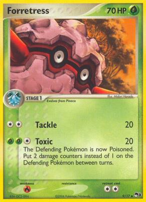 Forretress card from POP Series 3