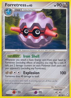 Forretress card from Legends Awakened