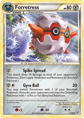Forretress (13) card from Undaunted