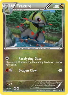Fraxure card from Plasma Blast