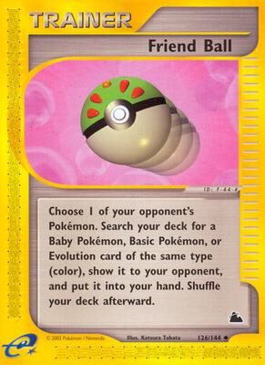 Friend Ball card from Skyridge