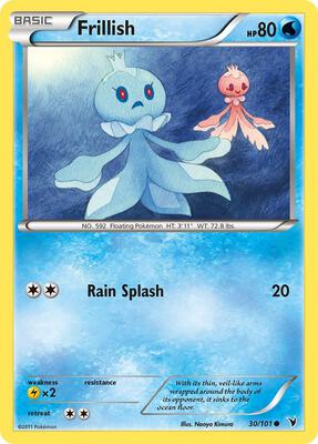 Frillish card from Noble Victories