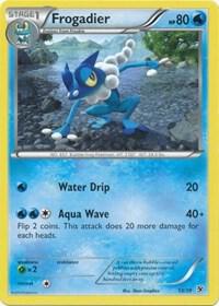 Frogadier card from Kalos Starter Set