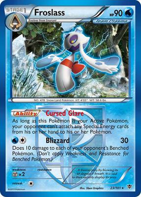 Froslass (Team Plasma) card from Plasma Blast
