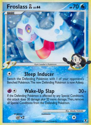 Froslass GL card from Rising Rivals
