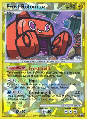 Frost Rotom card from Rising Rivals