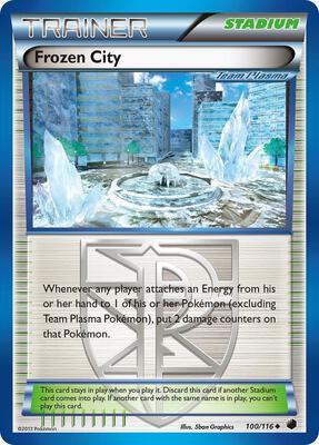 Frozen City (Team Plasma) card from Plasma Freeze