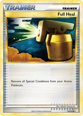 Full Heal card from HeartGold SoulSilver