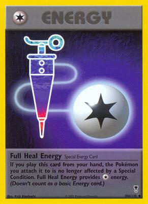 Full Heal Energy card from Legendary Collection