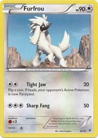 Furfrou (32) card from Kalos Starter Set