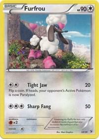Furfrou (33) card from Kalos Starter Set