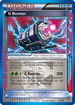 G Booster (Team Plasma) card from Plasma Blast