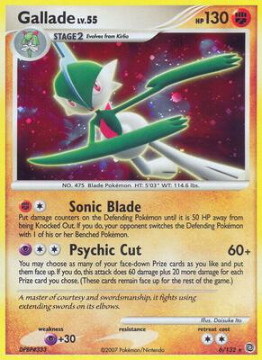 Gallade card from Secret Wonders
