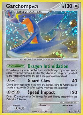 Garchomp card from Supreme Victors