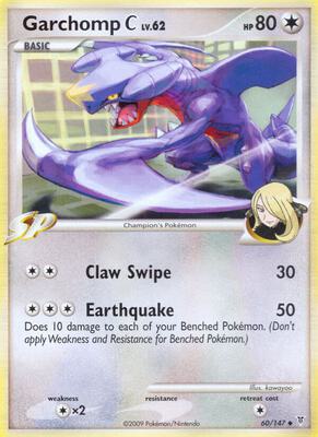 Garchomp C card from Supreme Victors