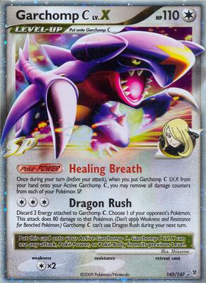 Garchomp C Lv.X card from Supreme Victors