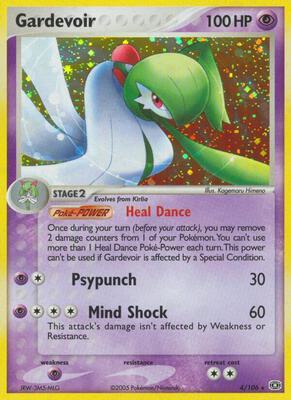 Gardevoir card from EX Emerald