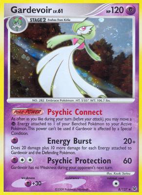 Gardevoir card from Platinum