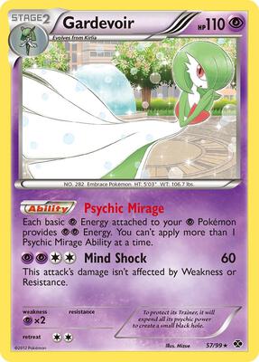 Gardevoir card from Next Destinies
