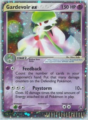 Gardevoir ex card from EX Sandstorm