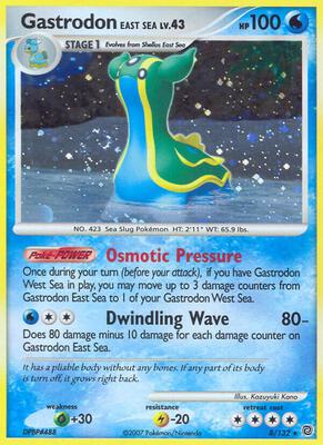Gastrodon East Sea card from Secret Wonders