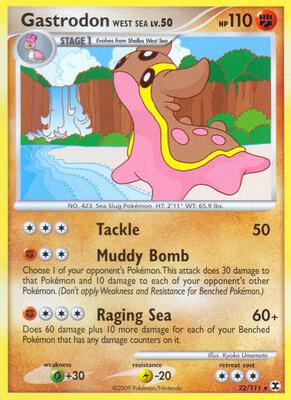 Gastrodon West Sea card from Rising Rivals