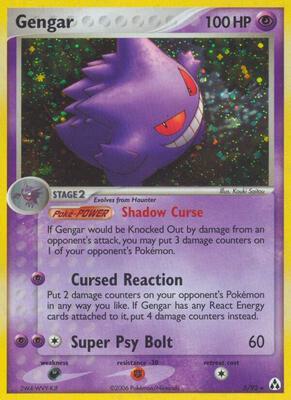 Gengar card from EX Legend Maker