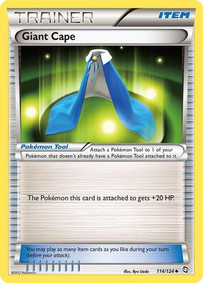 Giant Cape card from Dragons Exalted