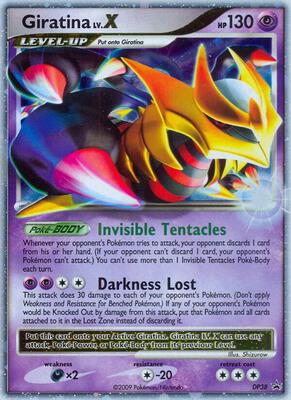 Giratina LV.X - DP38 card from Diamond and Pearl Promos