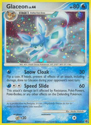 Glaceon (5) card from Majestic Dawn