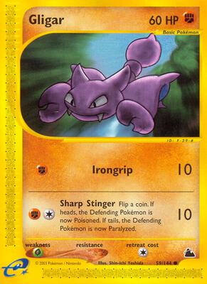 Gligar card from Skyridge