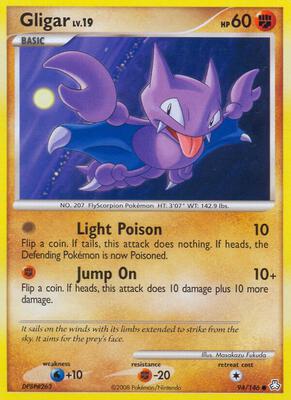 Gligar (94) card from Legends Awakened