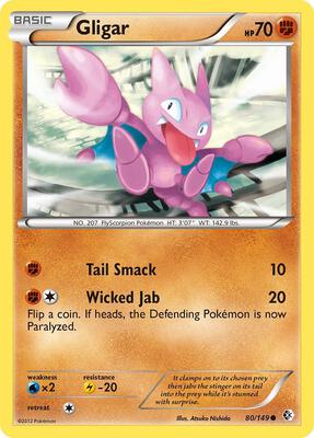 Gligar card from Boundaries Crossed