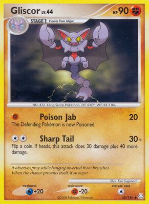 Gliscor (55) card from Legends Awakened