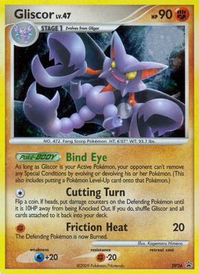 Gliscor - DP36 card from Diamond and Pearl Promos