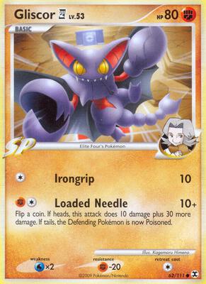 Gliscor E4 card from Rising Rivals