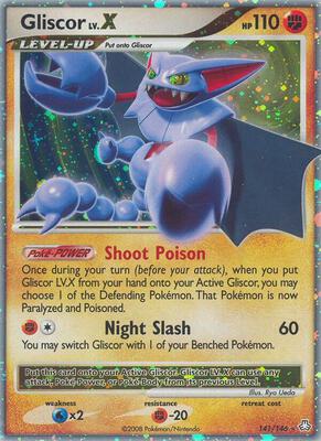 Gliscor LV.X card from Legends Awakened