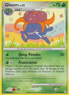 Gloom (96) card from Legends Awakened