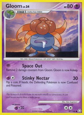 Gloom (97) card from Legends Awakened