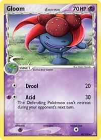 Gloom (Delta Species) card from EX Holon Phantoms
